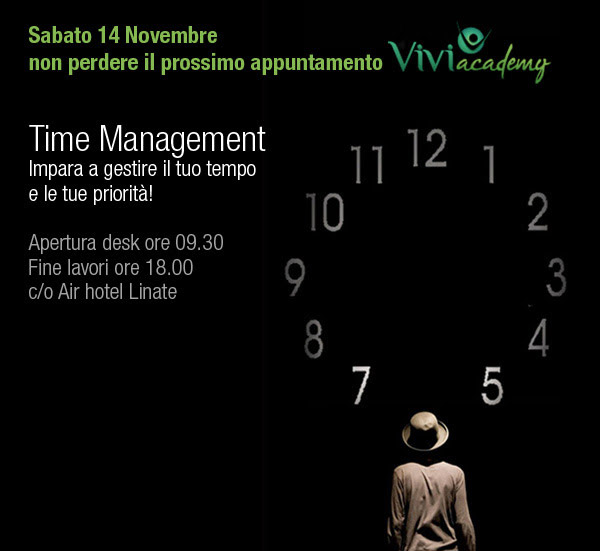 corso time management team vivisalute