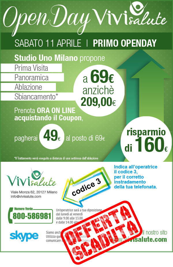sabato 11 aprile 2015 dentisti low cost Milano