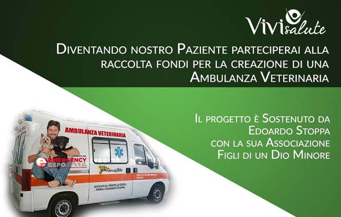 vivisalute progetto ambulanza veterinaria